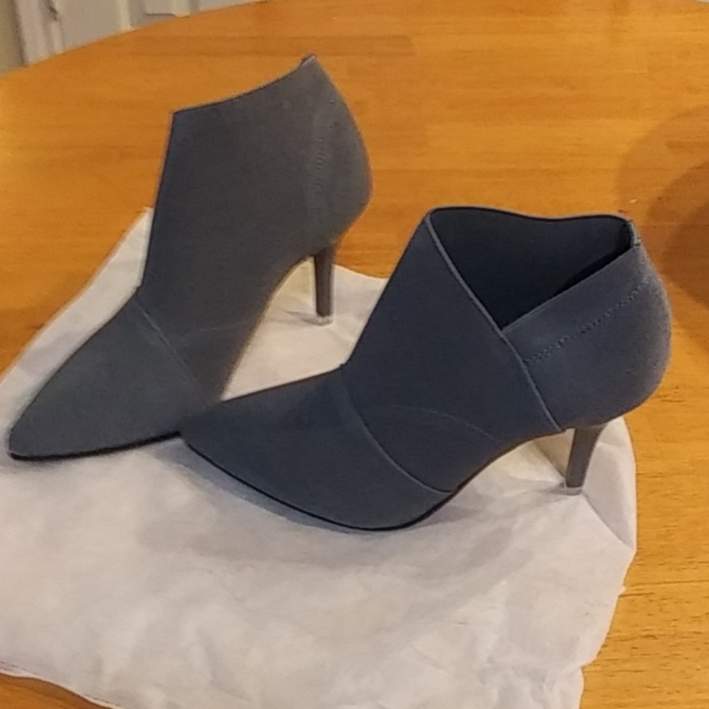 Gray boots